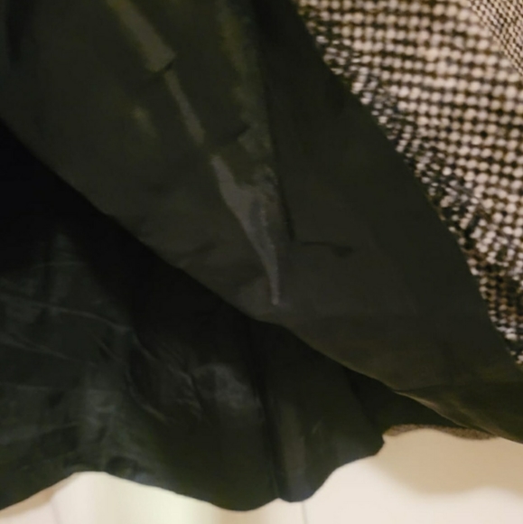 Gap Skirt Womens Size 4 Brown Trumpet Flare Wool Silk Blend - Picture 3 of 6